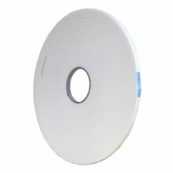 Glasband 9X3Mm Pe Super Wit Rol 100M