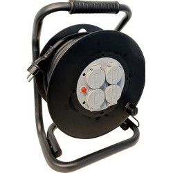 4Tecx Kabelhaspel 3G1.5 Economy - 25 Meter