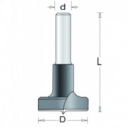 RVS Scharnierboor 4635 35mm...