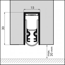 Ellenmatic Soundproof Valdorpel 928cm Alu