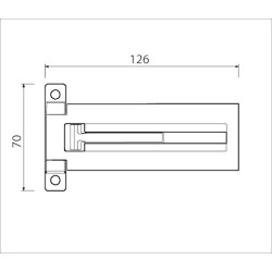 AMI KIERSTANDHOUDER KSH100 RVS SKGA BIDR