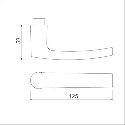 AMI DEURKRUK 332-125 BLOKMOD GATDEEL F1