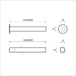 AMI WISSEL-QUICKSTIFT 900650 8X66 RING