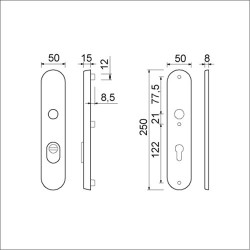 AMI SCHILDEN 250/15KT PC72 DD55-60 F1 SKG***