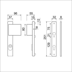 AMI 90/80 251/37KT 379 ROTA PC92D1 F1 SKG***