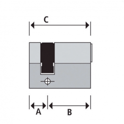 Mauer DT1 Halve Cilinder SKG***