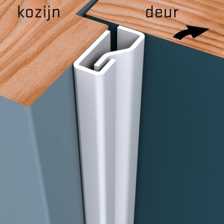 Secustrip plus bidr 2300mm Ral 7043 verkeersgrijs incl bev materiaal Secustrip plus bidr 2300mm Ral 7043 verkeersgrijs incl bev materiaal