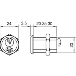 NEMEF CORBIN GS AUTOMAATCIL 20225 25MM