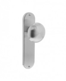 Knop blind schild rvs