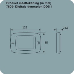 AXA DIGITALE DEURSPION DDS1