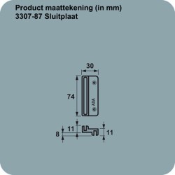 AXA SLUITPL N 3307-87 ZAM VERZ TOCHTSTR