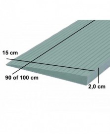 Drempelhulp 2 cm  grijs 150...