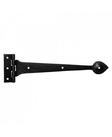 Kirkpatrick Scharnierheng 381x105mm smeedijzer zwart Kirkpatrick Scharnierheng 381x105mm smeedijzer zwart