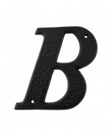 Letter B/ 152mm smeedijzer...