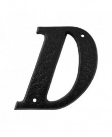 Letter D/ 152mm smeedijzer...