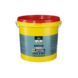 Bison Houtlijm D3 VB22 5000gr Wit (transparant na uitharding)