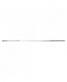 GPF Schuifdeurrails 200 cm RVS
