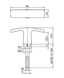 Nemef Buitenkruk 3041/4 V Garagedeur