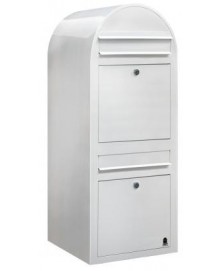 Bobi Duo RAL 9016 wit + RVS...
