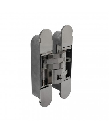 Intersteel onzichtbaar Scharnier nikkel 3D verstelbaar Intersteel onzichtbaar Scharnier nikkel 3D verstelbaar