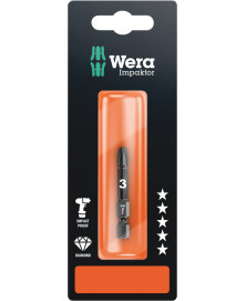 Wera Slagbit 855/4Impaktor Dc 1/4 PZ3 50mm