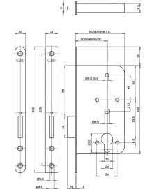 Lips Kastslot 2458/17T24-60mm Rc73 Zsp