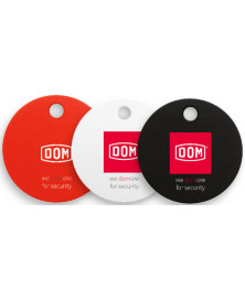 DOM Chipolo sleutelvinder - rood