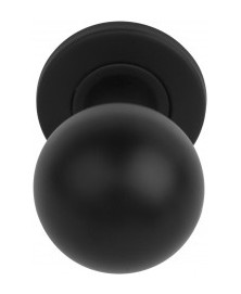 Formani BASICS LB501V vaste knop 50mm op rozet mat zwart