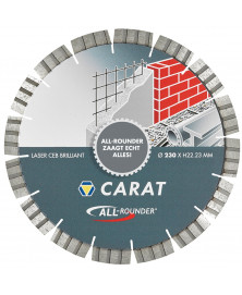 Carat Diamantzaag  Allrounder-Br 125X22 Dry