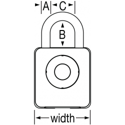 Master Lock Hangslot 4401 Bluetooth