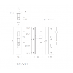 Formani PB20-50KT set...