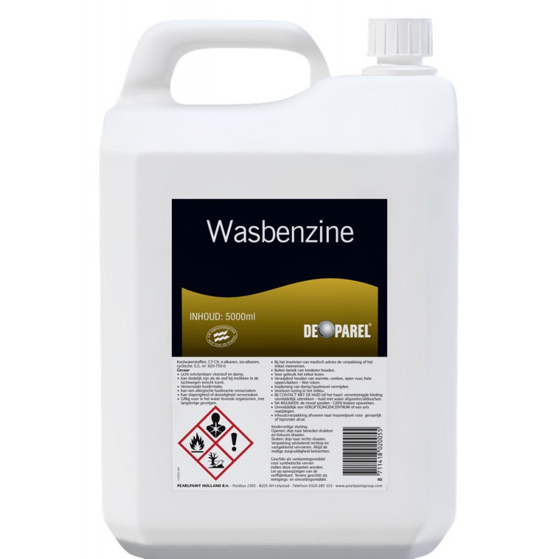 De Parel Wasbenzine 5L