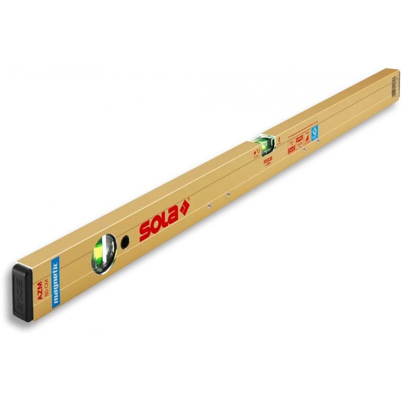 Waterpas Azm40 40Cm 2Magn Goud Nw