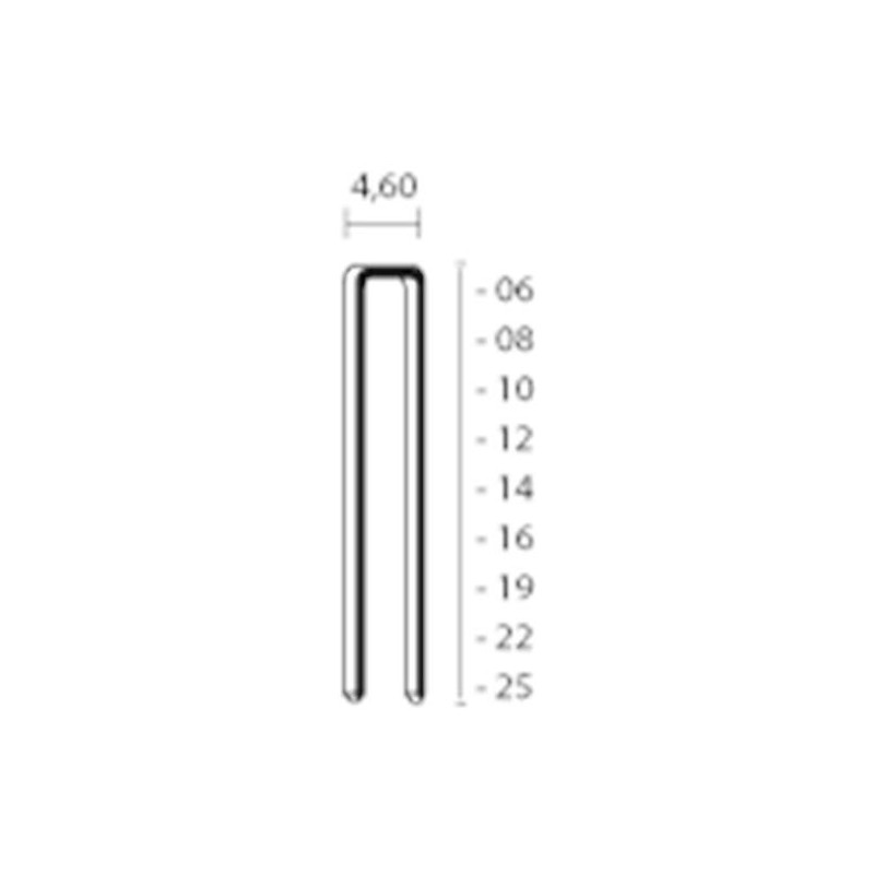 Union Niet Type O 10Mm Cnk - 8000 stuks