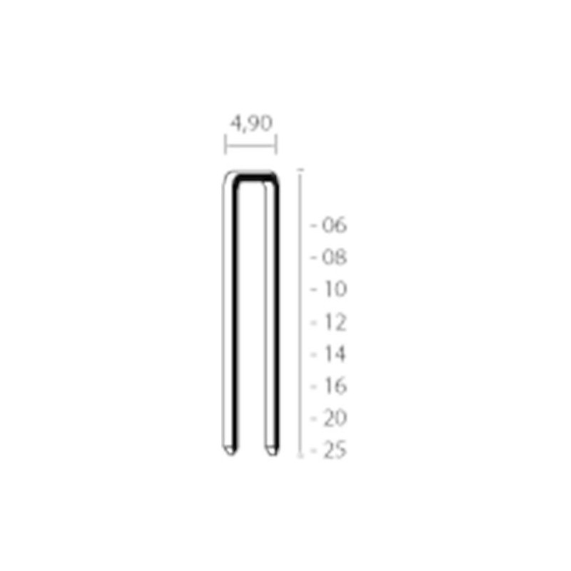 Union Nieten Type Tb 14Mm Cnk - 7700 stuks