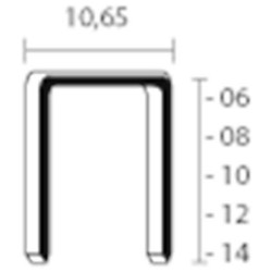 Union Niet Type Mw 14Mm Cnk - 4000 stuks