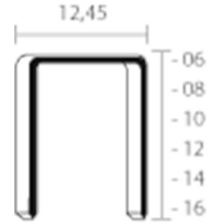 Union Niet Type D 6Mm Cnk - 6000 stuks