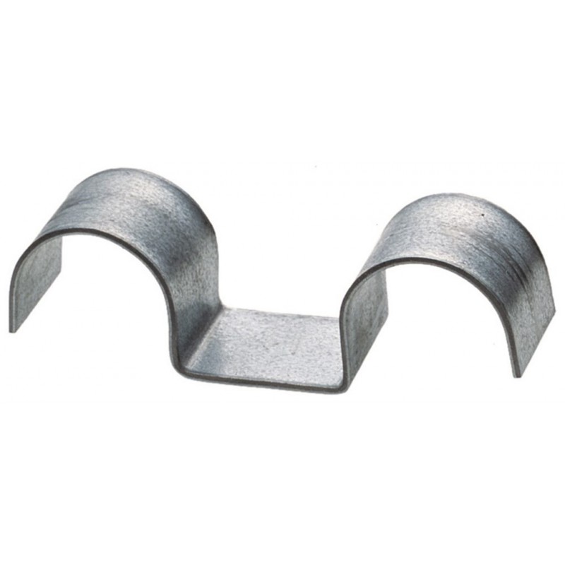 P-Clip Metaal Dubbel 24X24Mm - 50 stuks