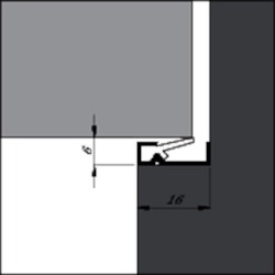 ELLEN TOCHTSTRIP AIB-4G WT 300CM ALU ACR