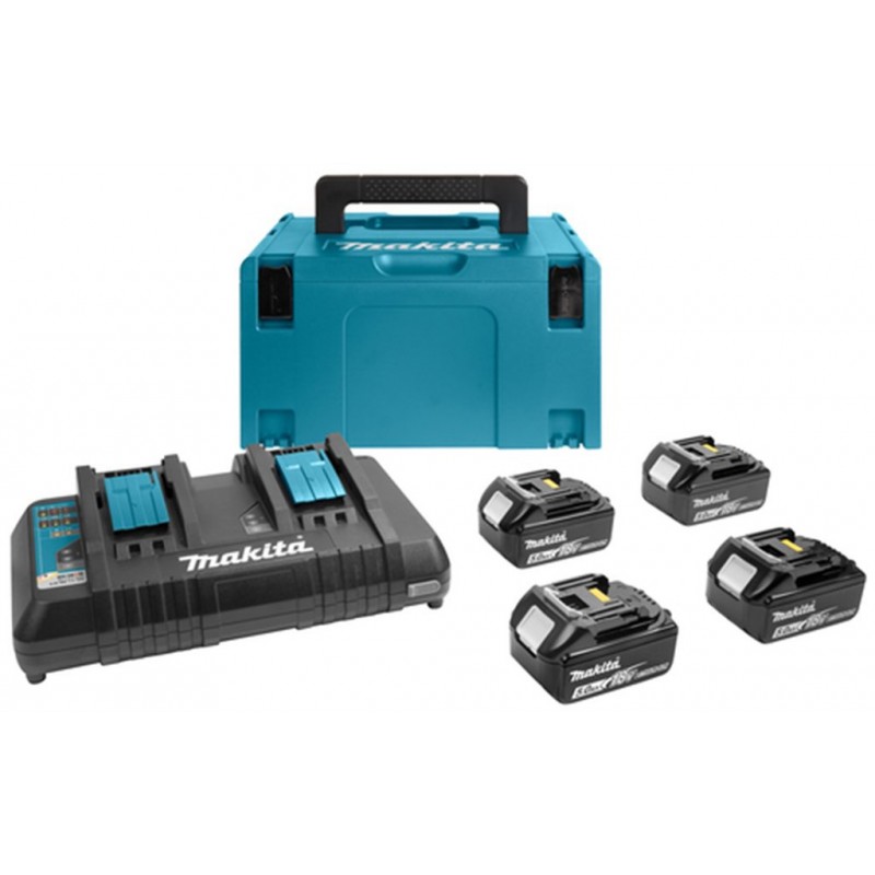 Makita Startset Lxt Dc18Rd / 4Xbl1850B