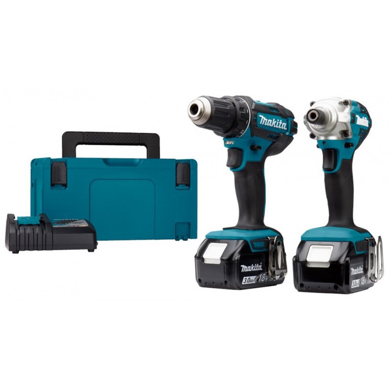 Makita Accumachine Set Dlx2339J 18V 2X3Ah