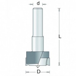 Rvs Scharnierfr/Boor 700-8 35Mm Hm As8