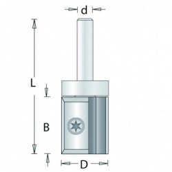 Kopieerfrees 210-8 10Mm 32/70Mm Hm As8Mm