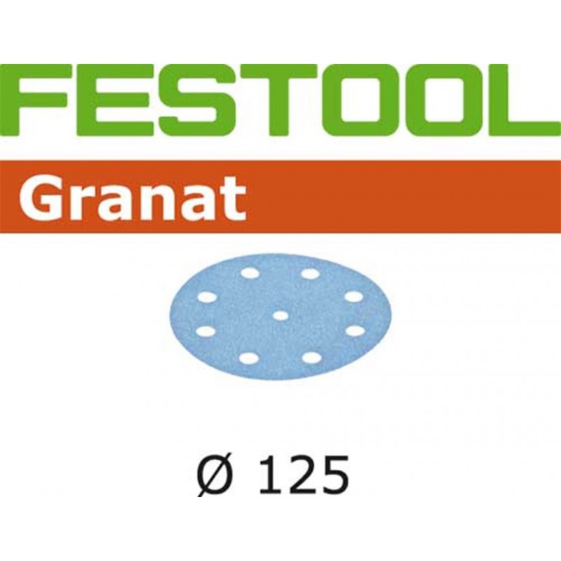 Festool Schuurschijf Granat Stf 125Mm K320 10