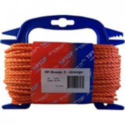 Polypropyleentouw 12Mm 3Str Oranje 10M