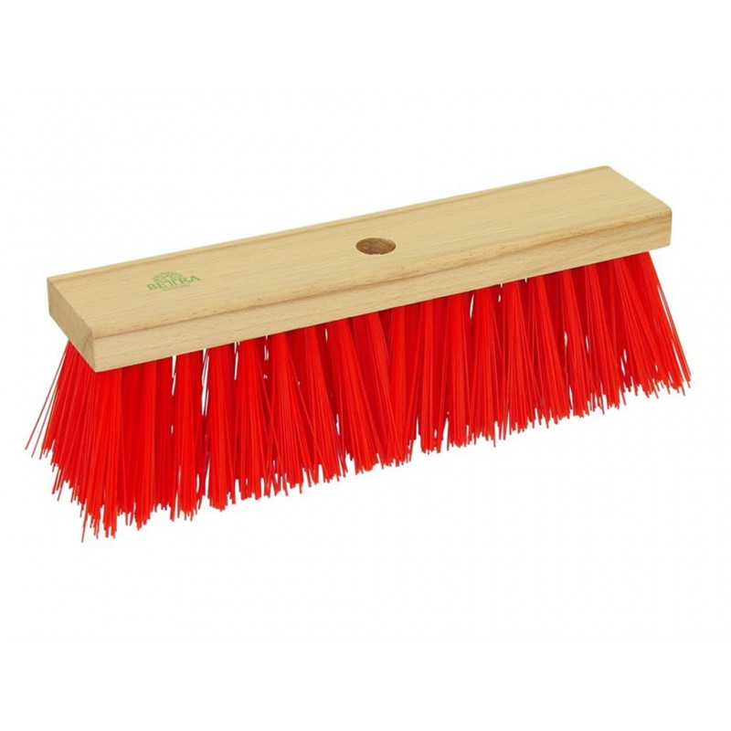 Bezem 121113 35Cm Recht Rood Pvc