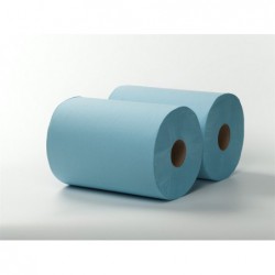 Maxirol 36Cmx360M 2L Recycled Blauw - 2 rollen