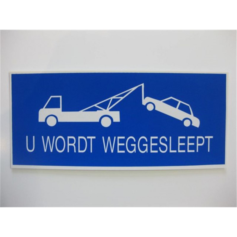 Bord 15X35 Pvc U Wordt Weggesleept