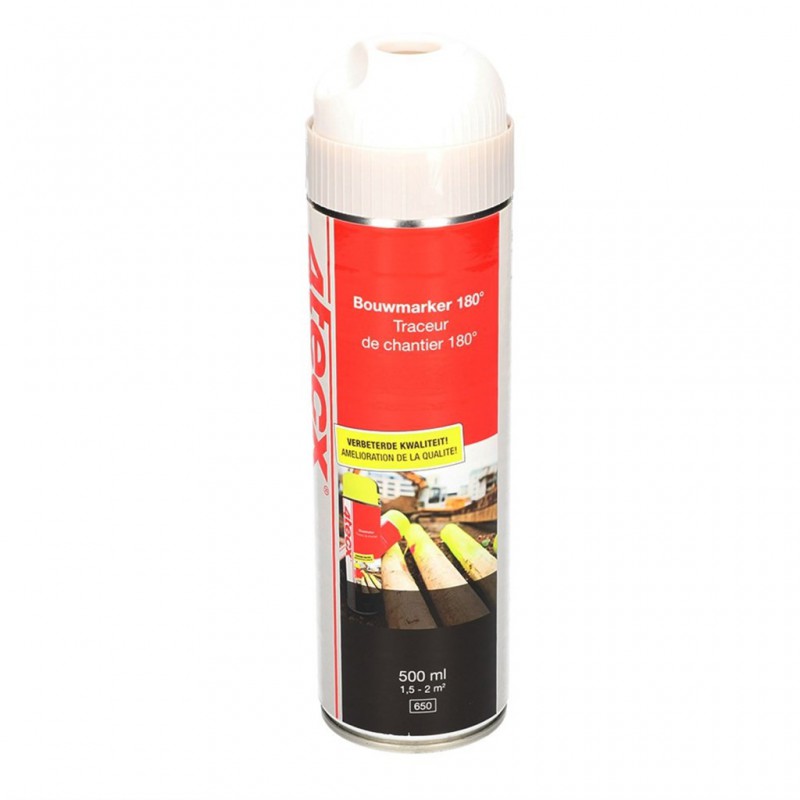 Bouwmarker Wit 500Ml