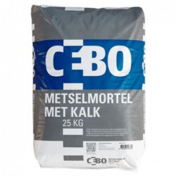 Cebo Metselmortel Met Kalk 25Kg